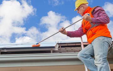 Builth Road soft wash roof cleaning
